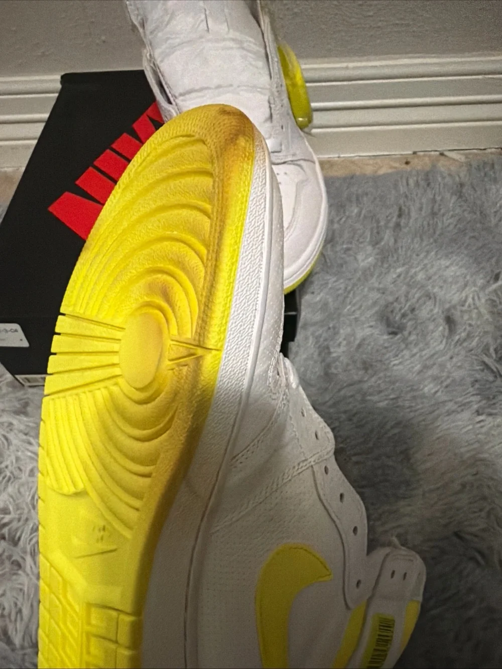 Size 12 - Air Jordan 1 Retro OG High First Class Flight Used